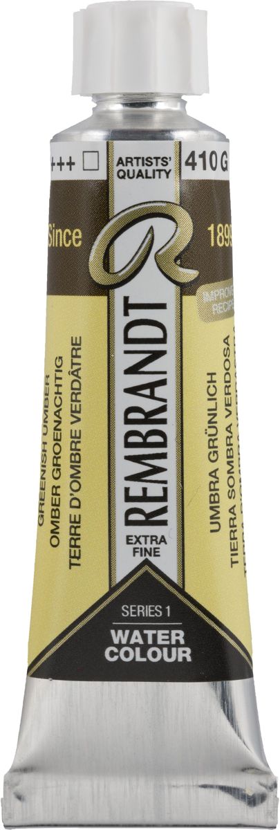 Rembrandt Water Colour tube 10ml | Greenish Umber (410)